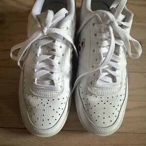 Nike size 8 Air Force with leopard print excellent condition